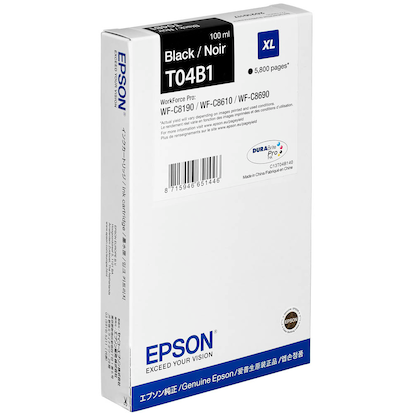 Artikelbild 2 für EPSON T04B1XL schwarz Druckerpatrone, Artikelnummer 614110