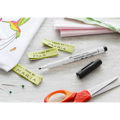 Artikelbild 5 für FABER-CASTELL Textilmarker schwarz 1,0 mm, 1 St., Artikelnummer 370504