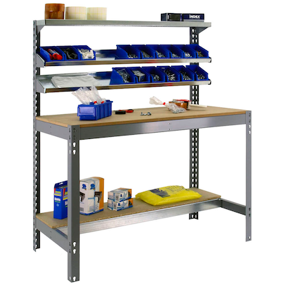 Artikelbild für Simonrack Werkbank SIMONWORK BT1 900 grau 91,0 x 61,0 x 144,5 cm, Artikelnummer 786182