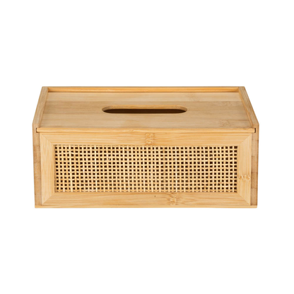 Artikelbild 5 für WENKO Taschentuchbox 25607100 braun Bambus/Rattan, Artikelnummer 808177