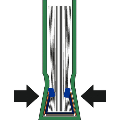 Artikelbild 3 für LEITZ Buchbindemappen schwarz Hardcover für 36 - 70 Blatt DIN A4, 10 St., Artikelnummer 228544