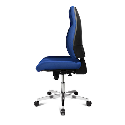 Artikelbild 4 für Topstar Bürostuhl Point 91, PI99GBC6 Stoff blau, Gestell alu, Artikelnummer 324772