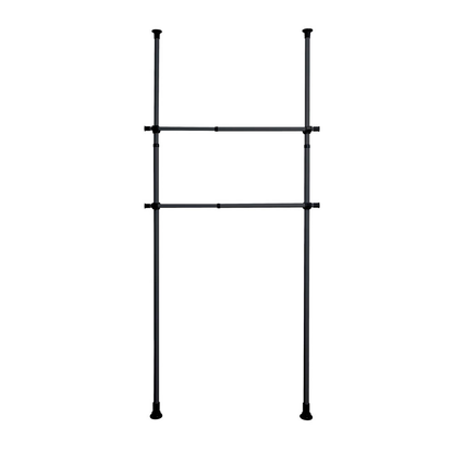 Artikelbild 15 für WENKO Herkules Kleiderstange für Garderobensystem schwarz 75,0 - 120,0 x 3,0 x 3,0 cm, Artikelnummer 817401