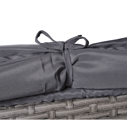 Artikelbild 5 für Garden Pleasure Loungegruppe SAINT TROPEZ grau Kunststoff, Metall, 7-teilig, Artikelnummer 897601