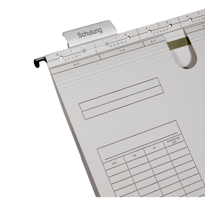 Artikelbild 5 für 50 dots Hängehefter Karton lichtgrau 1 x kaufmännische Heftung, Artikelnummer 538488