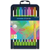 Artikelbild 1 für Schneider Line-Up Fineliner farbsortiert 0,4 mm, 8 St., Artikelnummer 326746