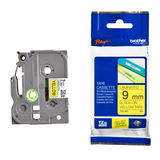 Artikelbild 1 für brother Schriftband TZe-621 TZE621, 9 mm schwarz auf gelb, Artikelnummer 653451