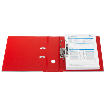 Artikelbild 5 für office discount Ordner rot Kunststoff 8,0 cm DIN A4, Artikelnummer 501536