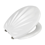 Artikelbild 1 für WENKO WC-Sitz mit Absenkautomatik Muschel weiß, Artikelnummer 811627