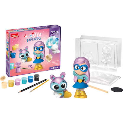 Artikelbild 1 für maped Bastelset Plaster Friends - Superheld-Gipsfiguren mehrfarbig, Artikelnummer 967143