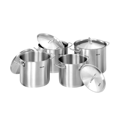 Artikelbild 9 für Bartscher Topf-Set T4 silber 4-tlg., Artikelnummer 425068
