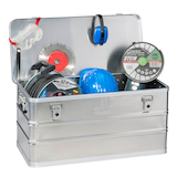 Artikelbild 1 für Allit AluPlus Alubox 90,0 l grau 78,0 x 38,5 x 37,5 cm, Artikelnummer 837171