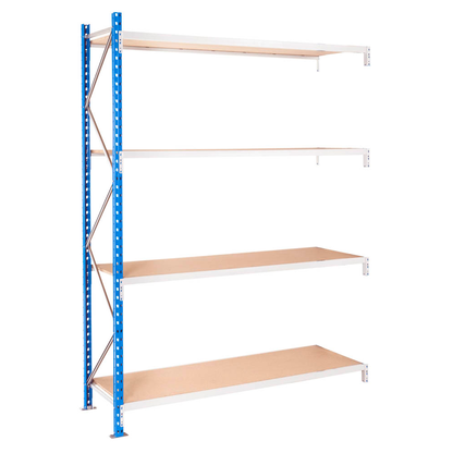 Artikelbild 8 für Manorga Anbau-Schwerlast-Weitspannregal EPSIVOL ZR2518104F4S himmelblau, braun 180,0 x 100,0 x 250,0 cm, Artikelnummer 699025