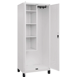 Artikelbild 1 für CP Putzmittelschrank Classic Plus 080110-02 S10013 verkehrsweiß 80,0 x 50,0 x 195,0 cm, aufgebaut, Artikelnummer 175279
