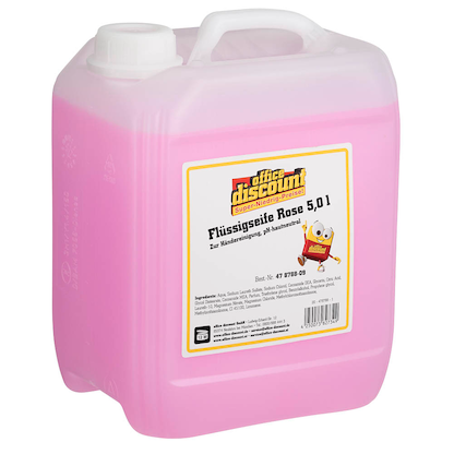 Artikelbild für office discount Rose Flüssigseife 5,0 l, Artikelnummer 478788