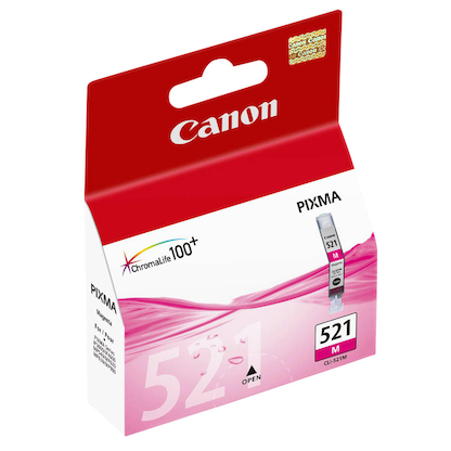 Artikelbild 2 für Canon CLI-521 M magenta Druckerpatrone, Artikelnummer 255109