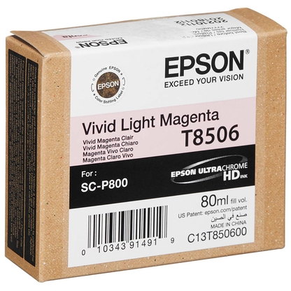 Artikelbild 2 für EPSON T8506 Vivid Light Magenta Druckerpatrone, Artikelnummer 548250