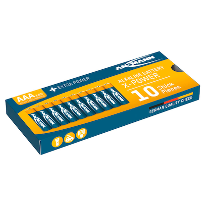 Artikelbild 3 für 10 ANSMANN Batterien X-POWER Micro AAA 1,5 V, Artikelnummer 647554