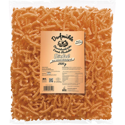 Artikelbild für Dorfmühle Dinkel Spiralen 2,5 kg, Artikelnummer 609687