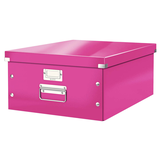 Artikelbild 1 für AKTION: LEITZ Click & Store Aufbewahrungsbox 36,0 l pink 36,9 x 48,2 x 20,0 cm mit Prämie nach Registrierung, Artikelnummer 409399