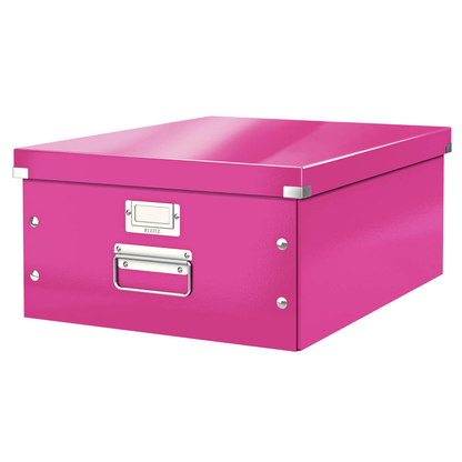 Artikelbild für AKTION: LEITZ Click & Store Aufbewahrungsbox 36,0 l pink 36,9 x 48,2 x 20,0 cm mit Prämie nach Registrierung, Artikelnummer 409399