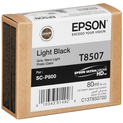 Artikelbild 2 für EPSON T8507 Light Schwarz Druckerpatrone, Artikelnummer 548425