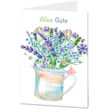 Artikelbild 1 für LUMA Glückwunschkarte Alles Gute DIN B6, Artikelnummer 403797