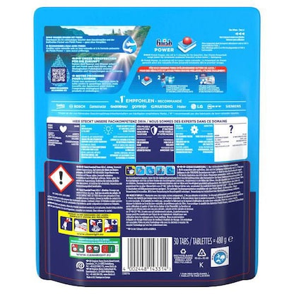 Artikelbild 2 für finish POWERBALL POWER ALL IN 1 Spülmaschinentabs 30 St., Artikelnummer 750564