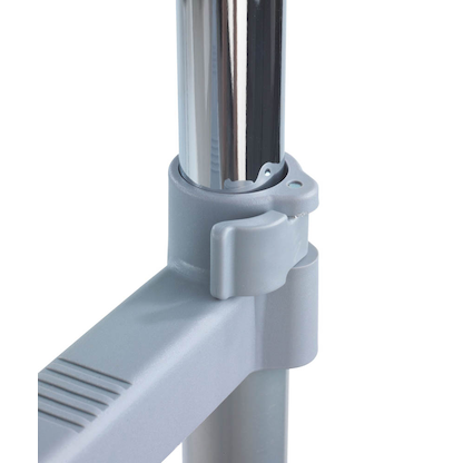 Artikelbild 9 für WENKO Teleskop-Garderobe Twin Bars grau Metall 95,0-163,0 x 98,0-168,0 cm, Artikelnummer 817546