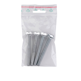 Artikelbild 1 für 100 Druckverschlussbeutel 50 µm 8,0 x 12,0 cm, mit Euroloch, Artikelnummer 647974