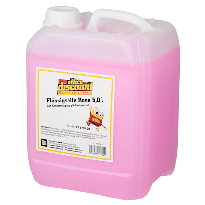 Artikelbild 2 für office discount Rose Flüssigseife 5,0 l, Artikelnummer 478788