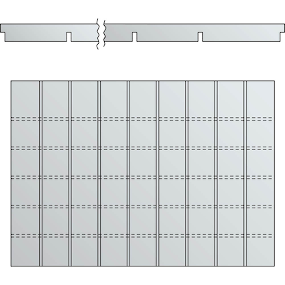Artikelbild 2 für CP 7100 Trennsteg grau 1 St., Artikelnummer 681938