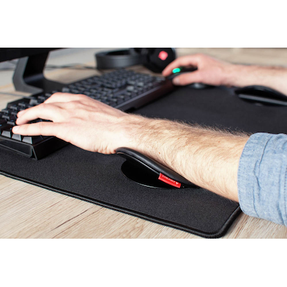 Artikelbild 3 für CHERRY Handballenauflage Slidepad Ergo schwarz, Artikelnummer 755274