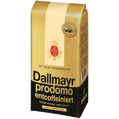 Artikelbild 2 für Dallmayr prodomo entcoffeiniert Kaffeebohnen, Arabicabohnen 500,0 g, Artikelnummer 818304