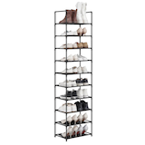 Artikelbild 1 für SONGMICS Schuhregal schwarz 45,0 x 28,0 x 173,0 cm, Artikelnummer 260966