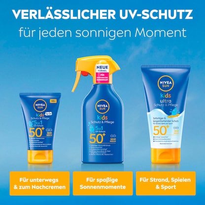 Artikelbild 6 für NIVEA SUN kids Schutz &Pflege Sonnenspray 200,0 ml, Artikelnummer 578079