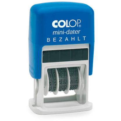 Artikelbild 2 für COLOP Datumstempel mit Text 