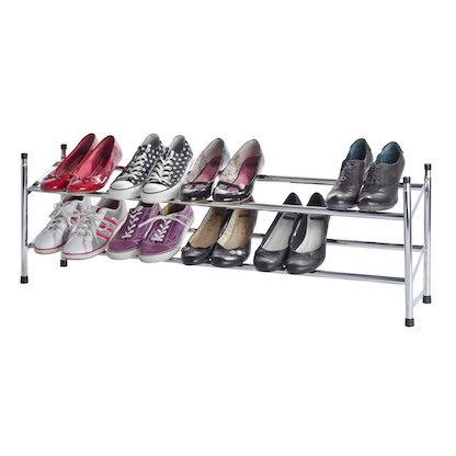 Artikelbild 4 für WENKO Teleskop-Schuhregal chrom 62,0 - 115,0 x 23,0 x 35,0 cm, Artikelnummer 532186