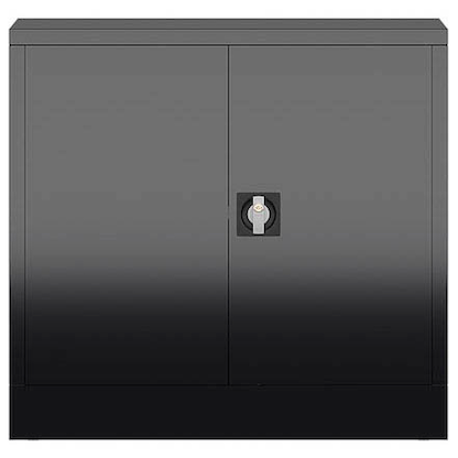 Artikelbild 3 für ClassiX Metallschrank X-530309 tiefschwarz 80,0 x 38,0 x 75,0 cm, aufgebaut, Artikelnummer 184238