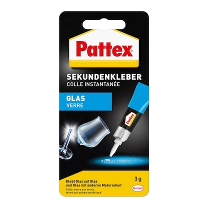 Artikelbild 23 für Pattex Glas Sekundenkleber 3,0 g, Artikelnummer 464463