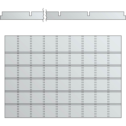 Artikelbild 2 für CP 7100 Trennsteg grau 1 St., Artikelnummer 681801