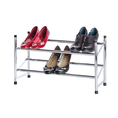 Artikelbild 5 für WENKO Teleskop-Schuhregal chrom 62,0 - 115,0 x 23,0 x 35,0 cm, Artikelnummer 532186