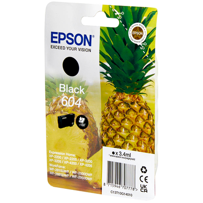 Artikelbild 4 für EPSON 604/T10G14 schwarz Druckerpatrone, Artikelnummer 784631