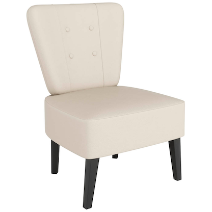 Artikelbild für meet powered by PAPERFLOW Besuchersessel Brighton FTBRISC.01.12 elfenbein Kunststoff, Artikelnummer 687604