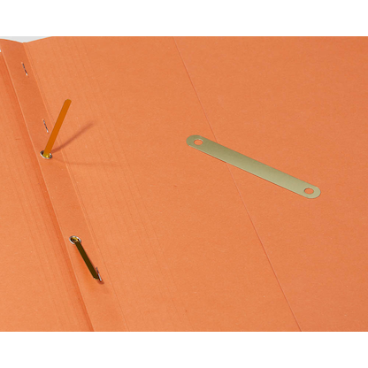 Artikelbild 3 für 100 MOOG & LANGENSCHEIDT Deckleisten für Hefter messing, Artikelnummer 136303