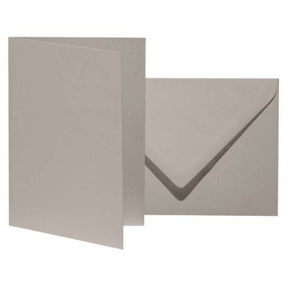Artikelbild für 10 artoz Faltkarten mit Briefumschlägen Mosaic DIN B6 zement, Artikelnummer 277453