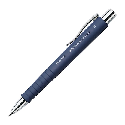 Artikelbild 4 für FABER-CASTELL Kugelschreiber POLY BALL M blau matt, Schreibfarbe: blau, 1 St., Artikelnummer 602484