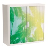 Artikelbild 1 für PAPERFLOW easyOffice Tropical Rollladenschrank 61274 2 Fachböden 110,0 x 41,5 x 104,0 cm, Artikelnummer 210619