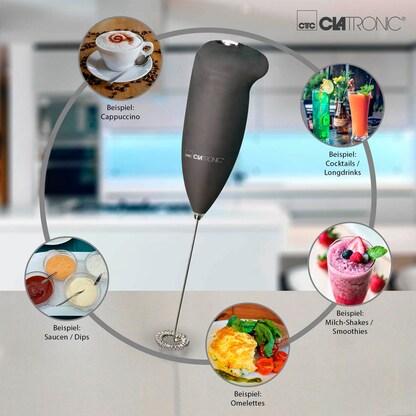 Artikelbild 5 für CLATRONIC MS 3089 Milchaufschäumer schwarz, Artikelnummer 299569