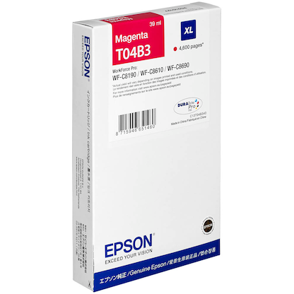 Artikelbild 2 für EPSON T04B3XL magenta Druckerpatrone, Artikelnummer 614139